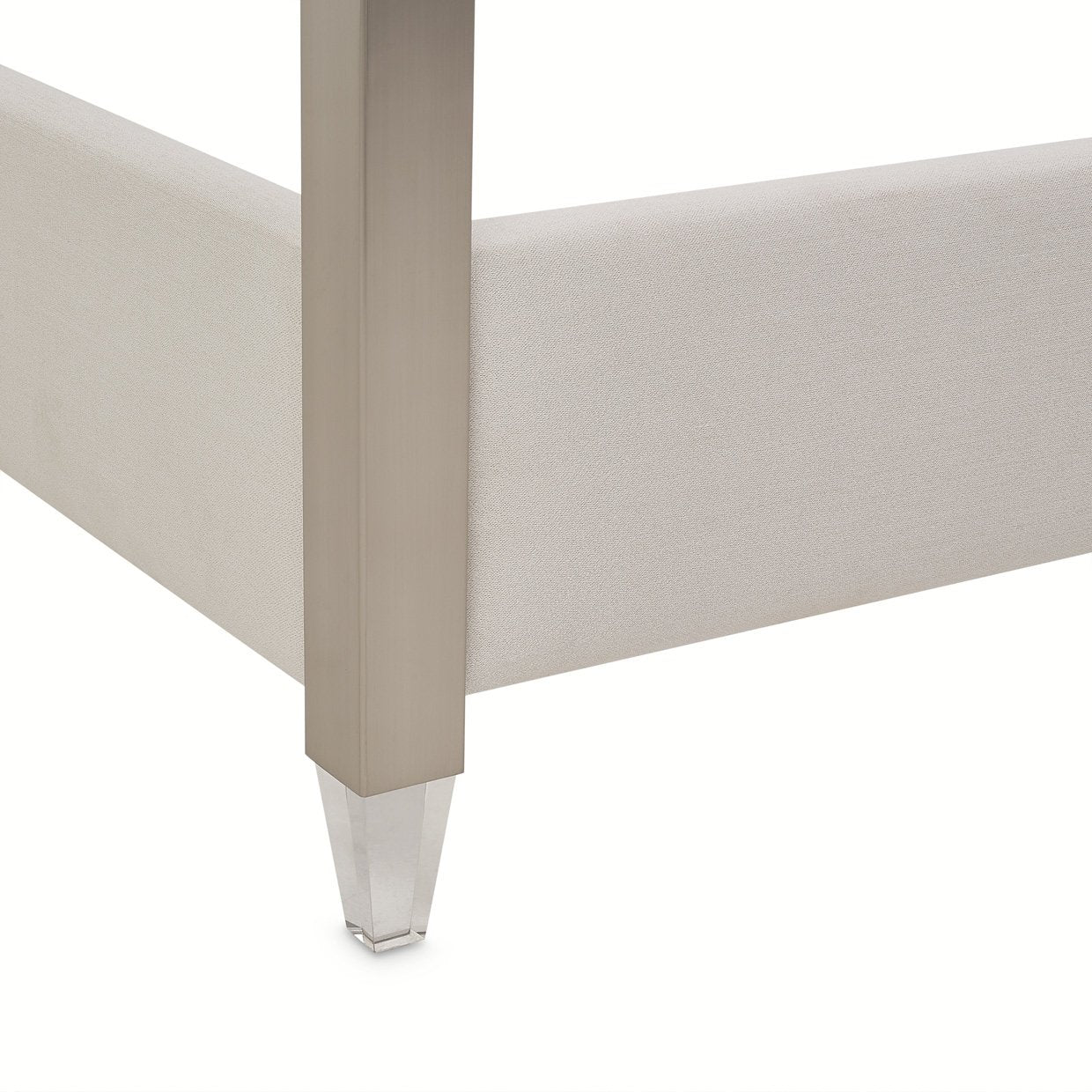 Penthouse Eastern King Canopy Bed - Ash Gray - Image 8