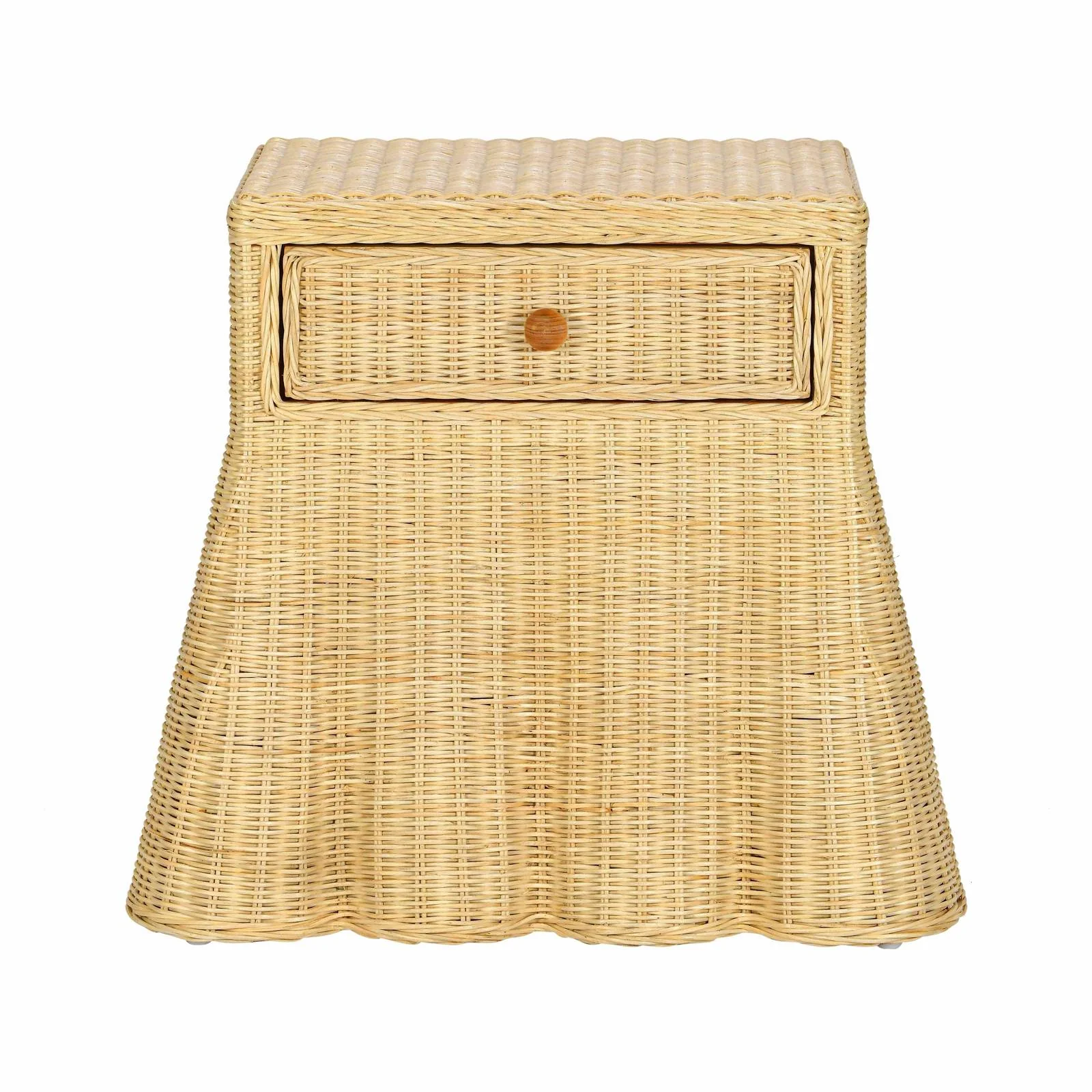Pentra Natural Rattan Nightstand - Image 3