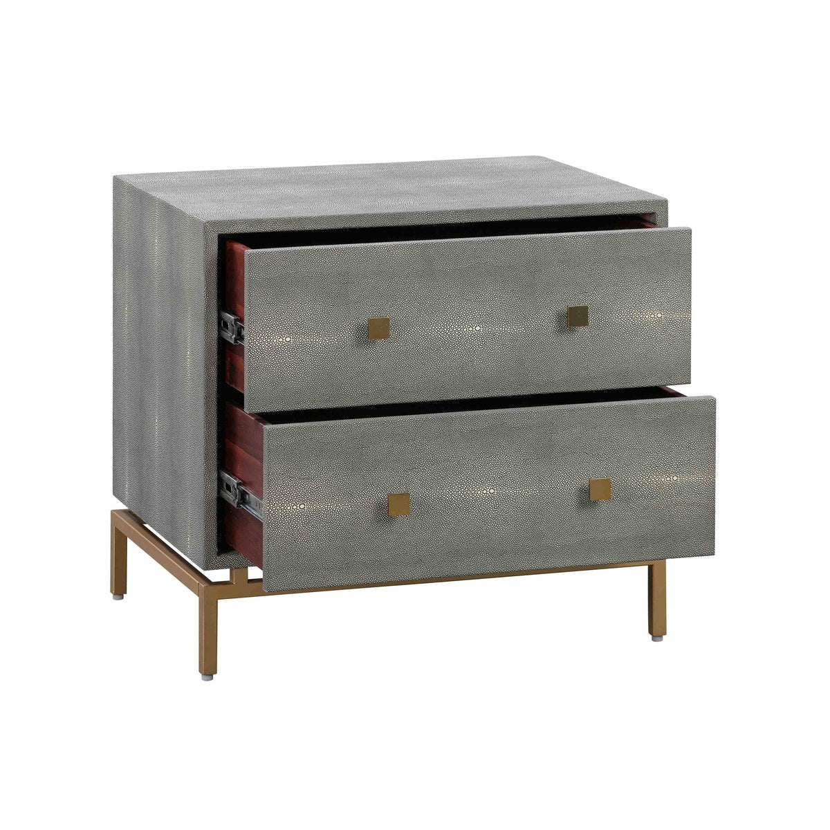 Pesce Shagreen Nightstand - Image 4