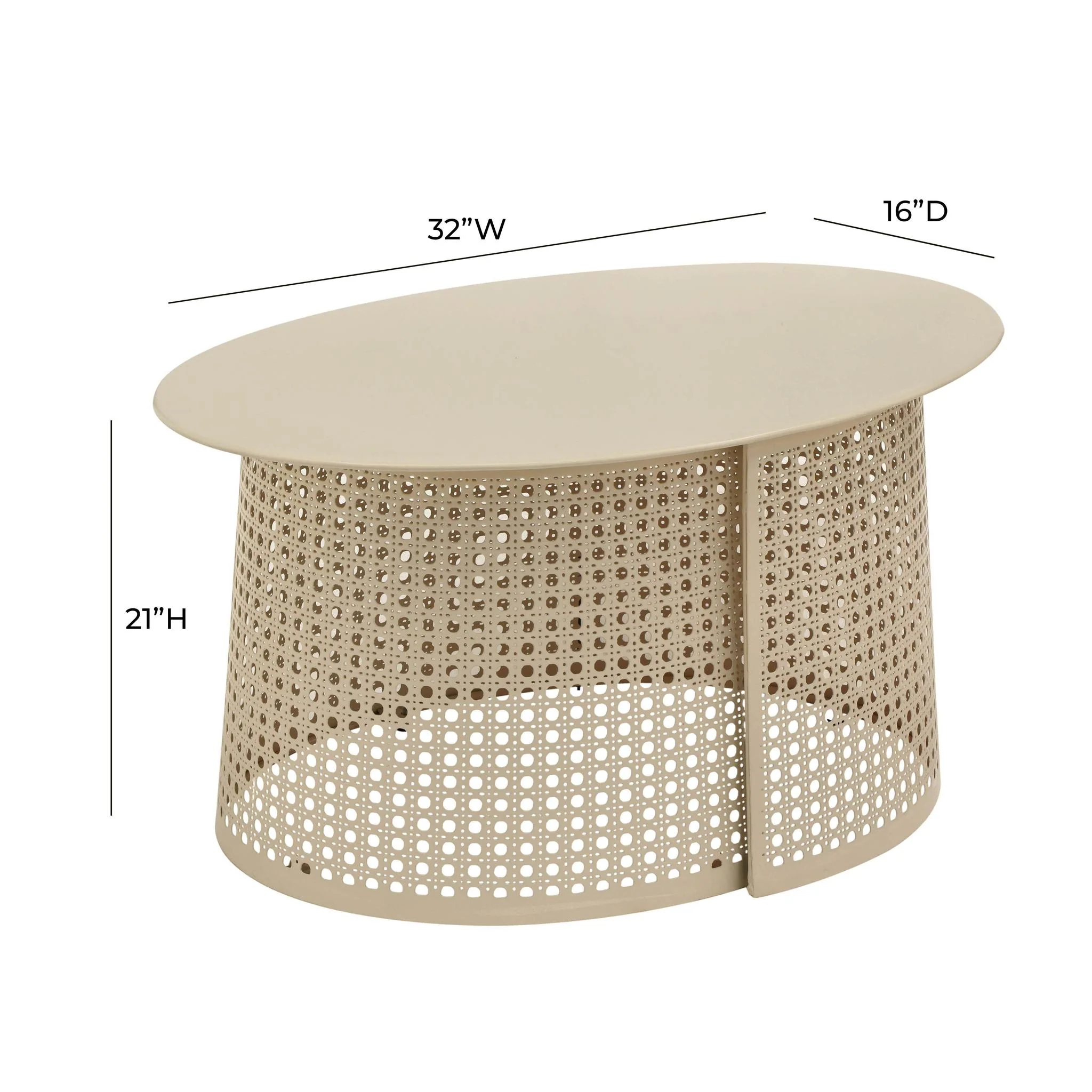 Pesky Eggnog Cream Coffee Table - Image 9