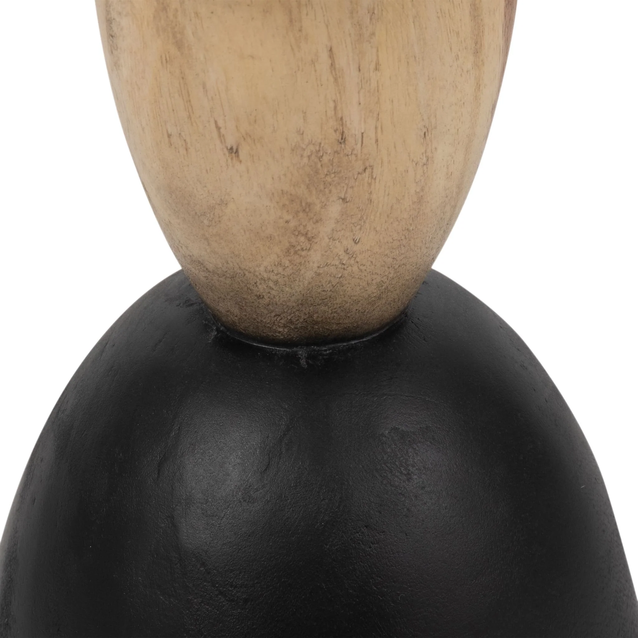 Petrified Wood, 20" Accent Table, Multi - Image 4