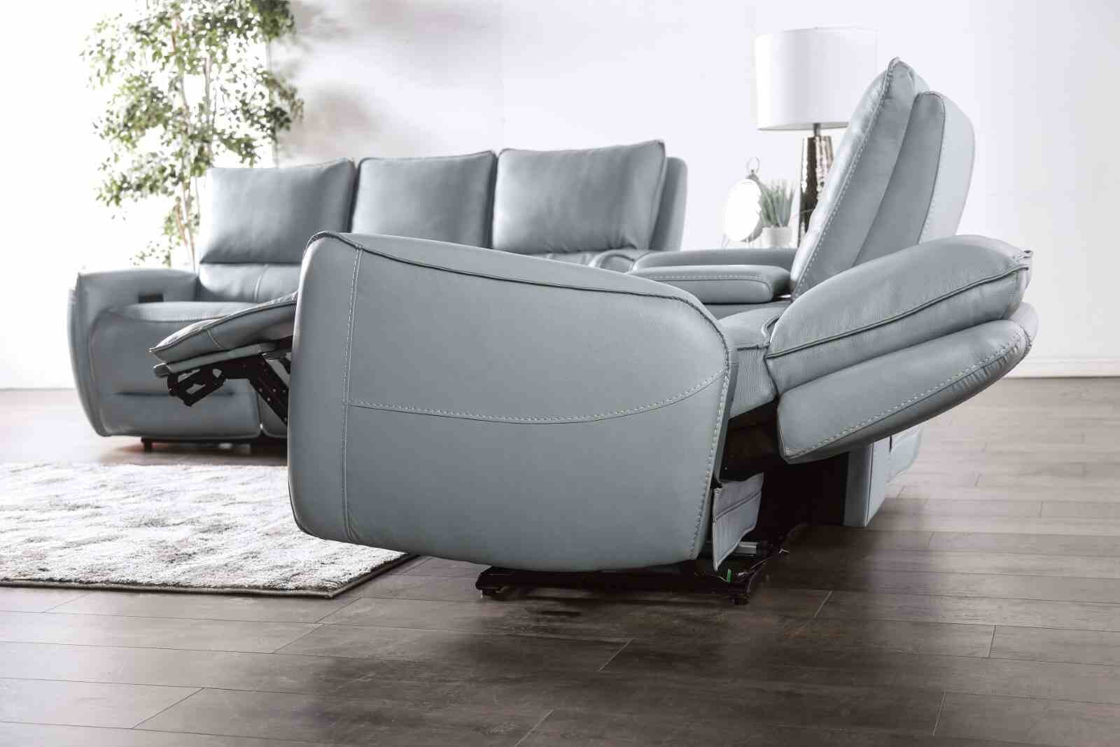 Phineas Power Sofa + Loveseat - Image 5