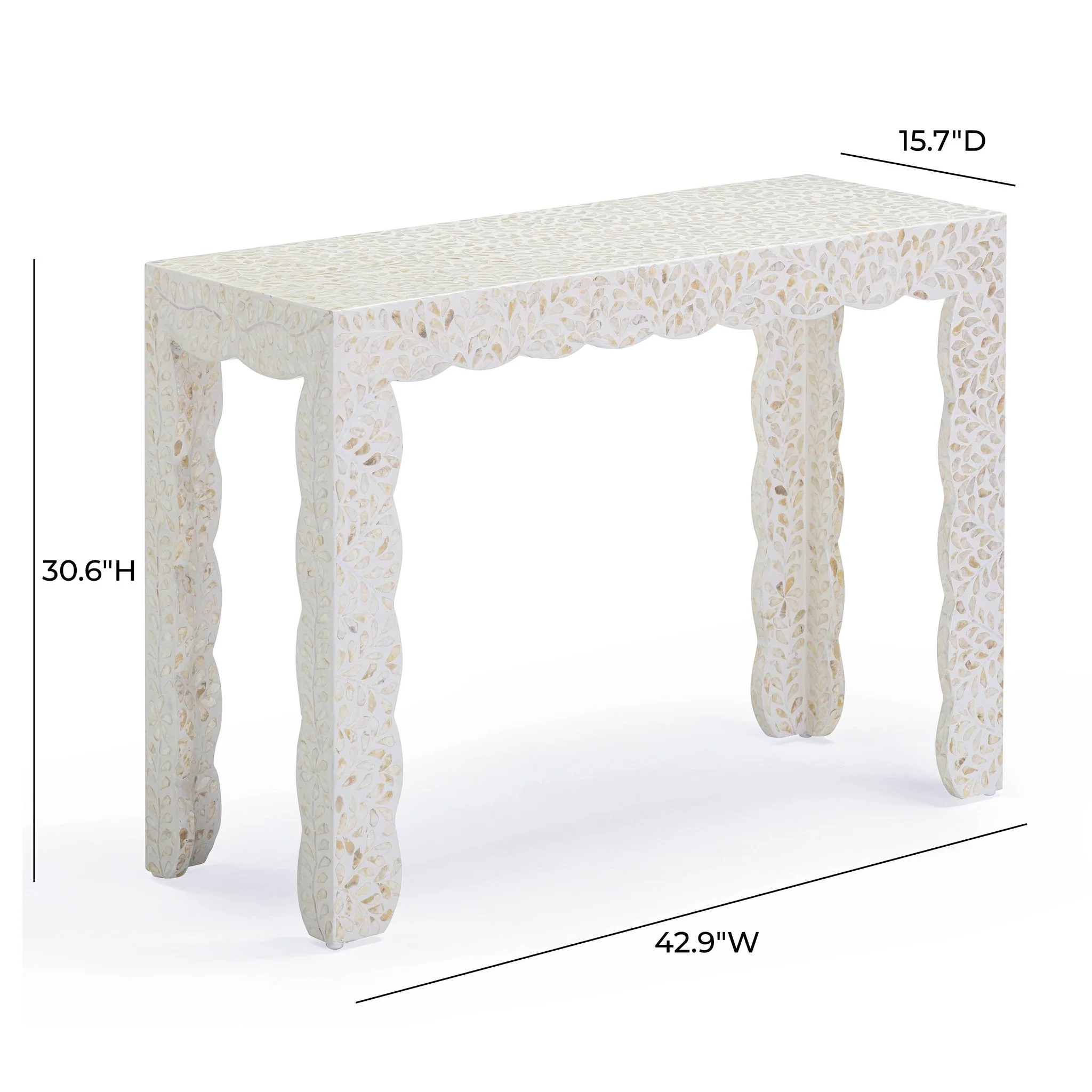 Piara Natural Capiz Shell Console - Image 6