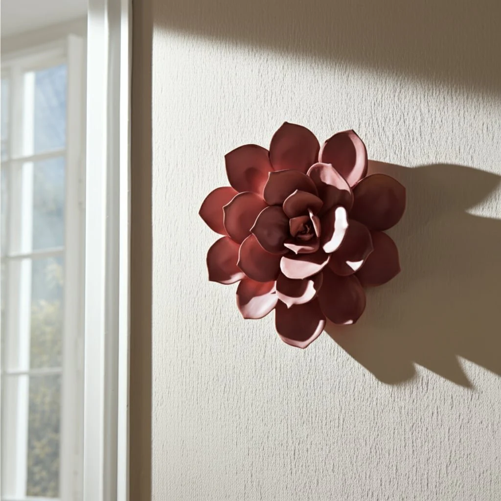 Pink Wall Flower - Image 9