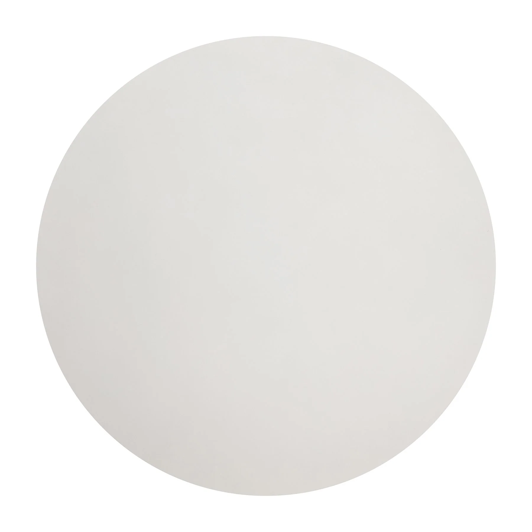 Pinni White Concrete Round Dining Table with Bronze Painted Accent - Image 6
