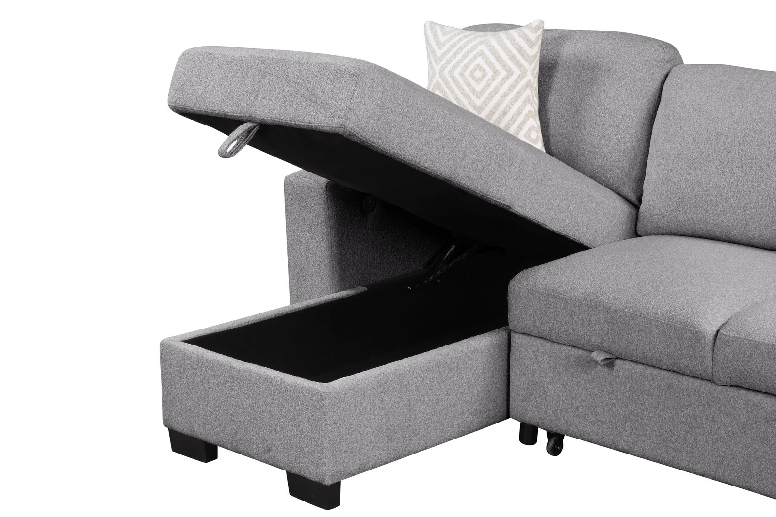 Pinto Sectional Gray - Image 6
