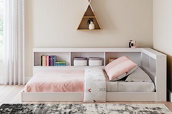 Piperton Bookcase Storage Bed - Image 3