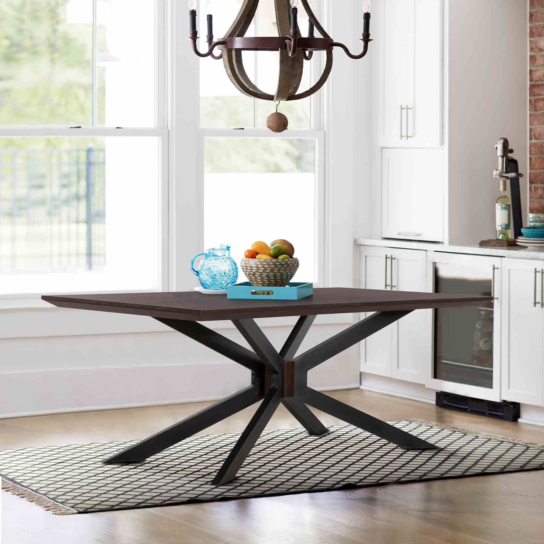 Pirate Acacia Modern Dining Table - Image 5