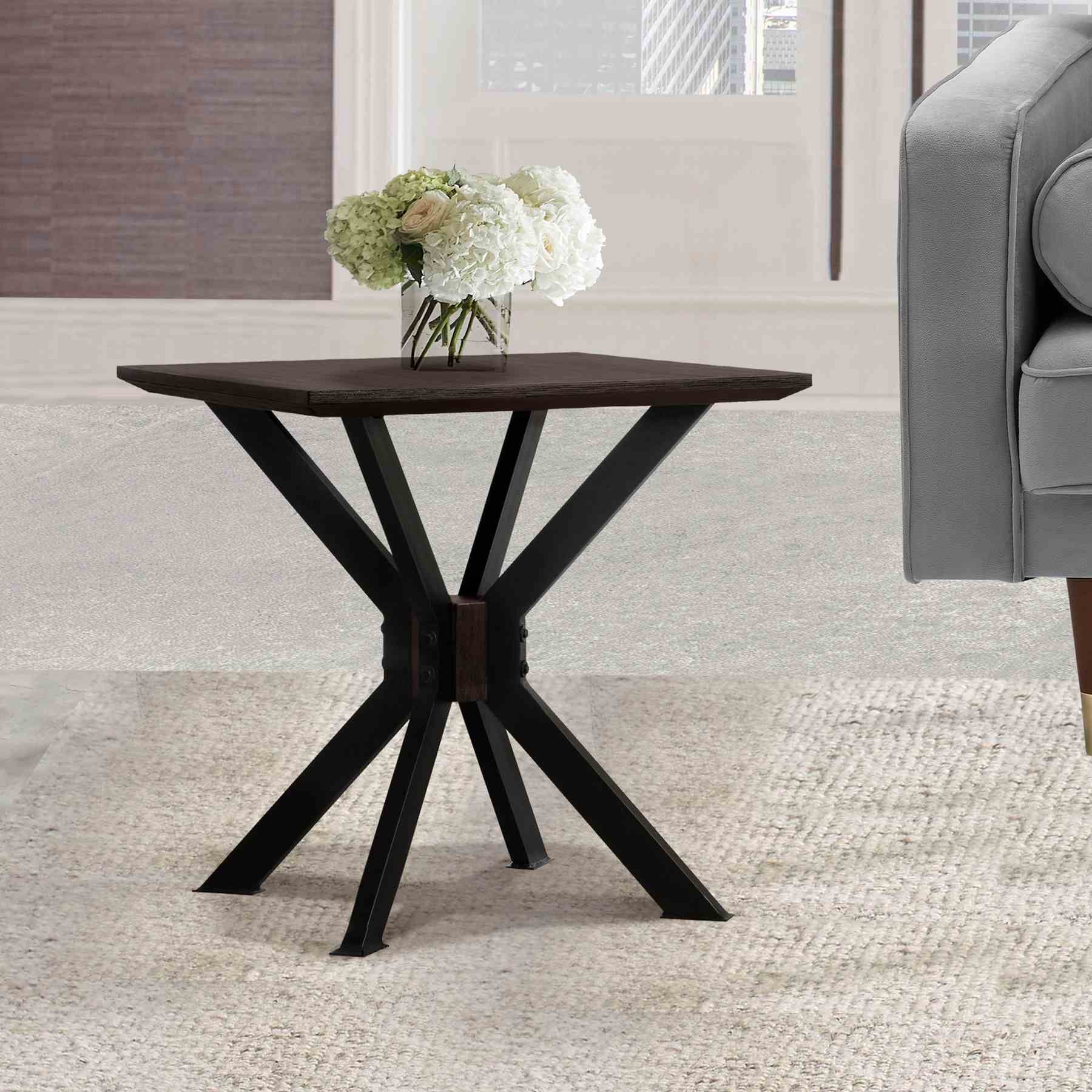 Pirate Acacia Modern End Table - Image 5