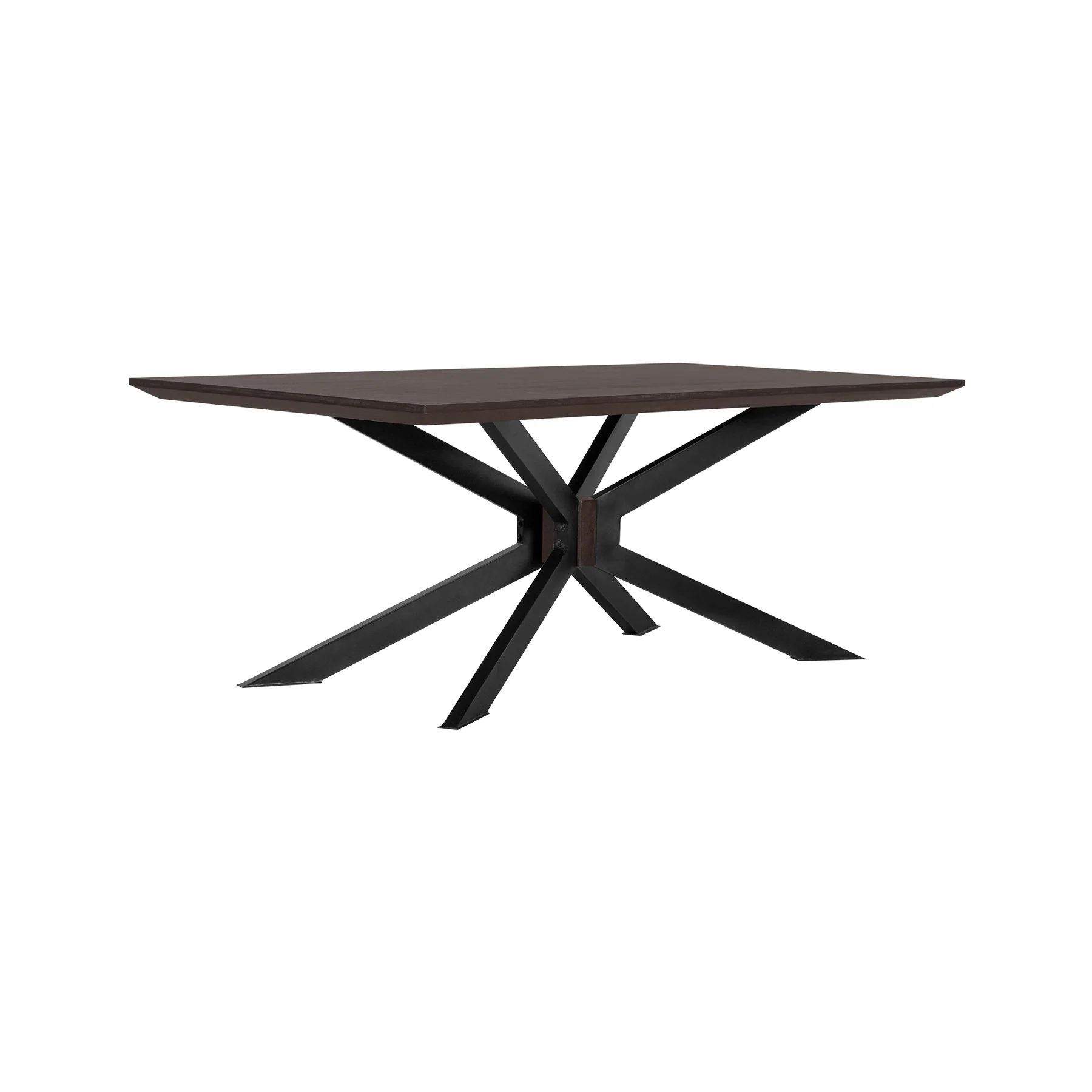 Pirate and Napoli 5 Piece Modern Dining Set in Brown Acacia Wood and Pink Fabric - Image 2