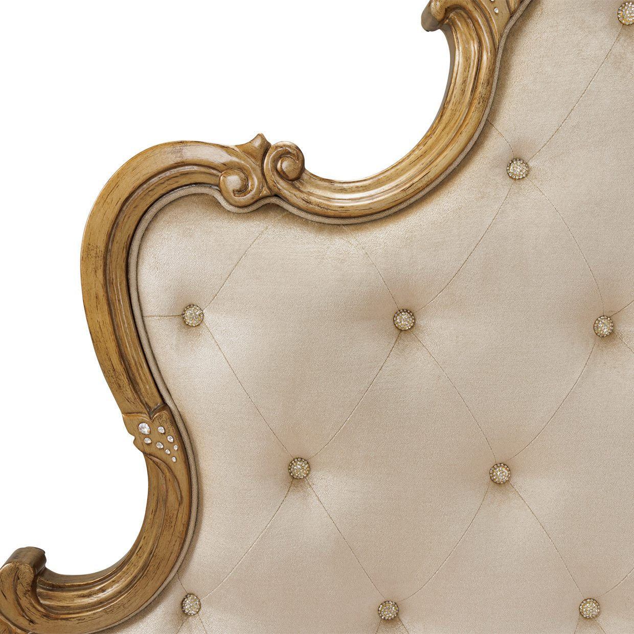 Platine de Royale Eastern King Panel Bed - Antique Platinum - Image 7
