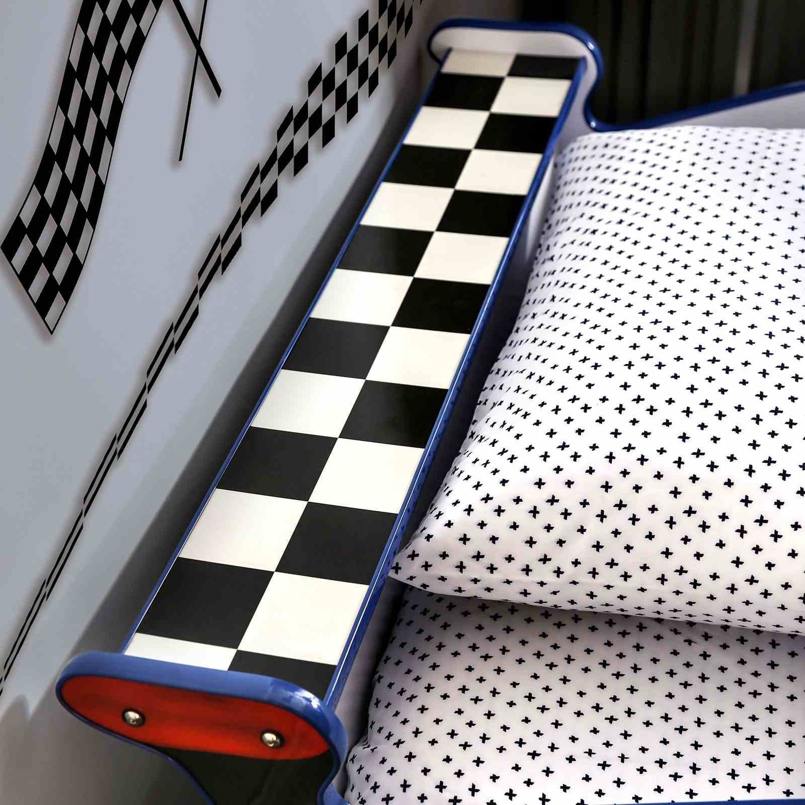 Poe Twin Bed, Blue - Image 2