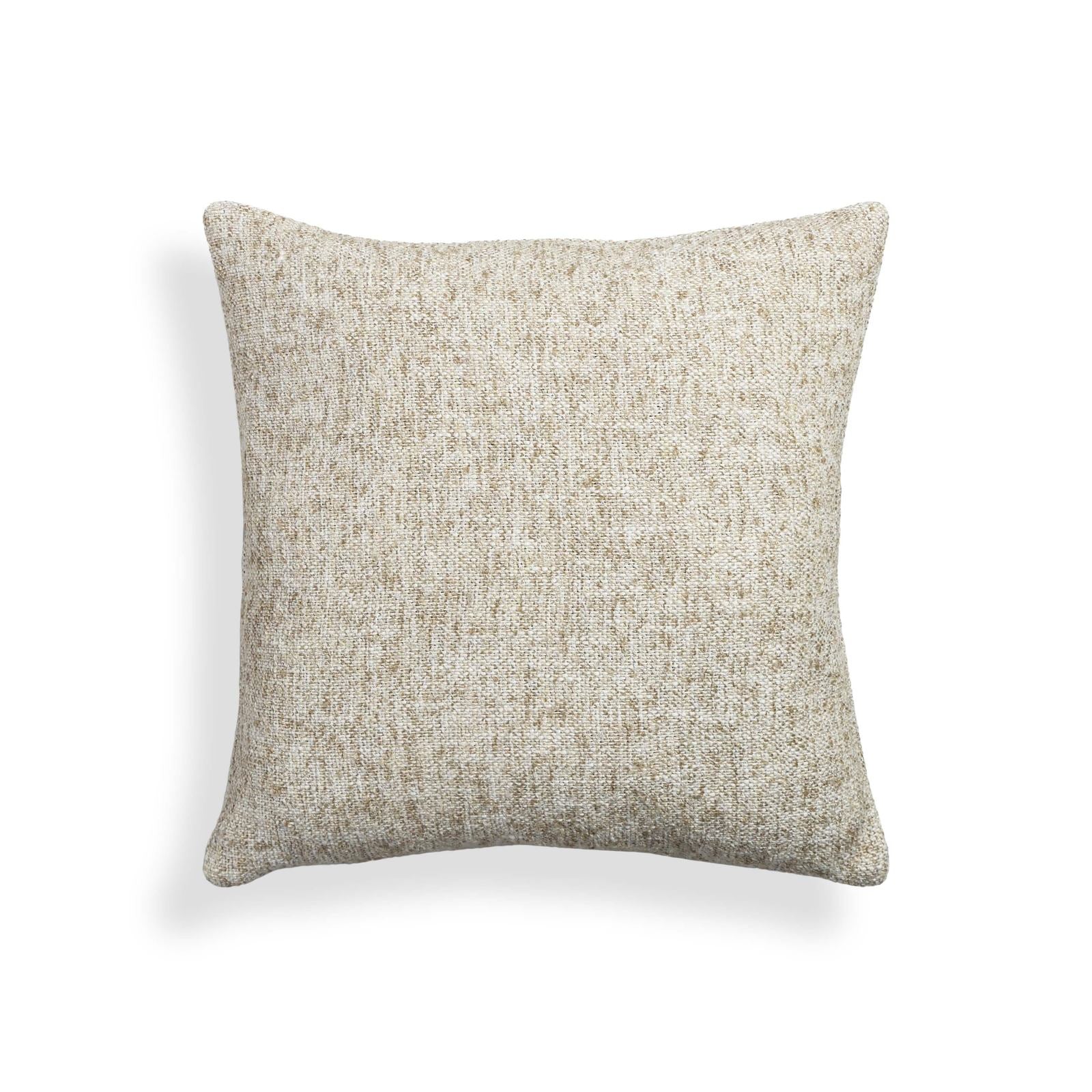 Poh Washed Beige Boucle 16" Square Accent Pillow - Image 2