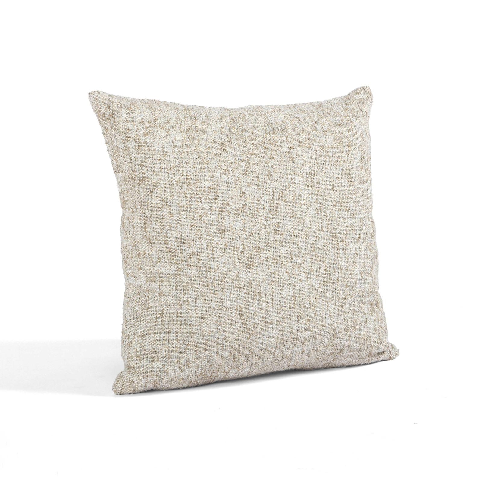 Poh Washed Beige Boucle 16" Square Accent Pillow - Image 4