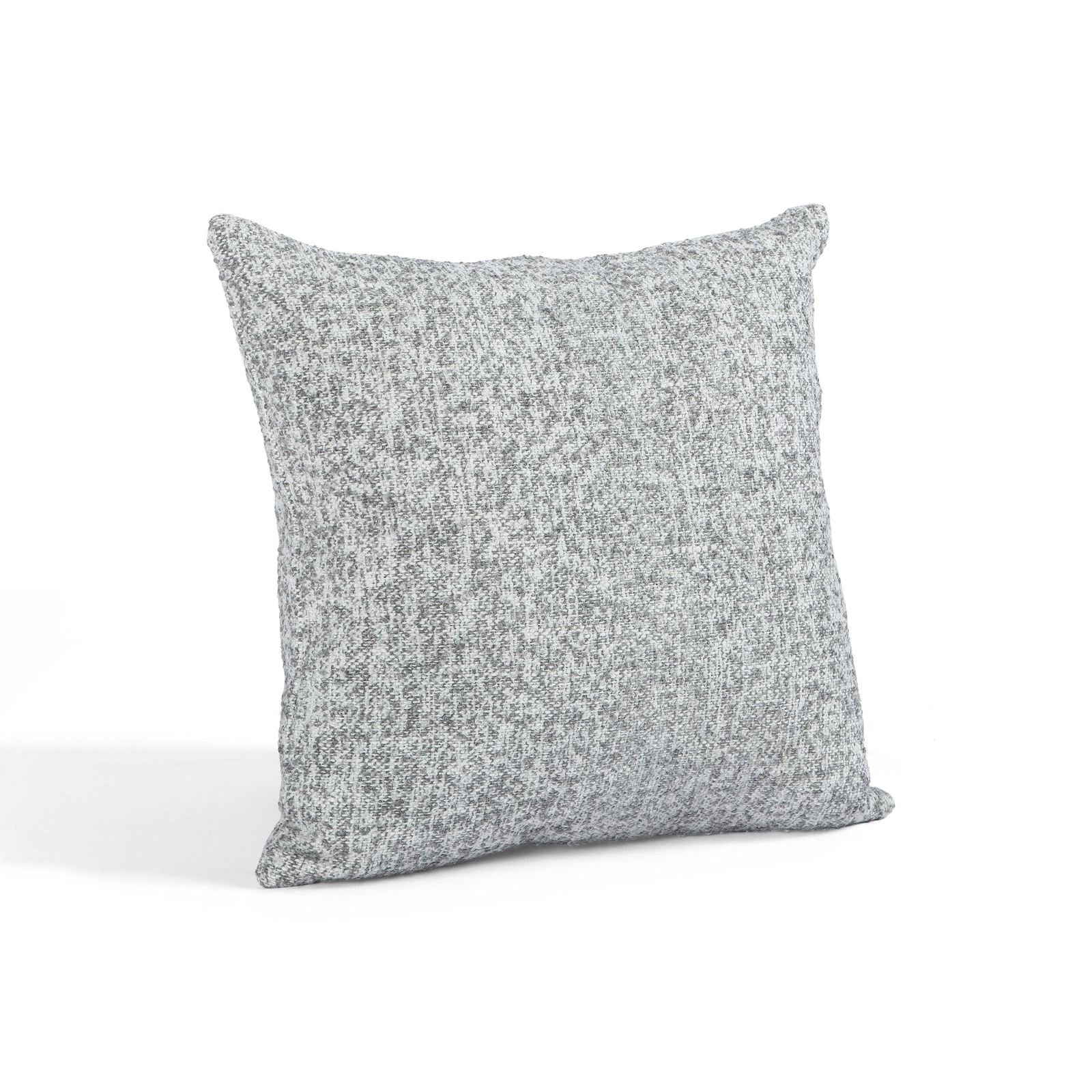 Poh Washed Grey Boucle 16" Square Accent Pillow - Image 10