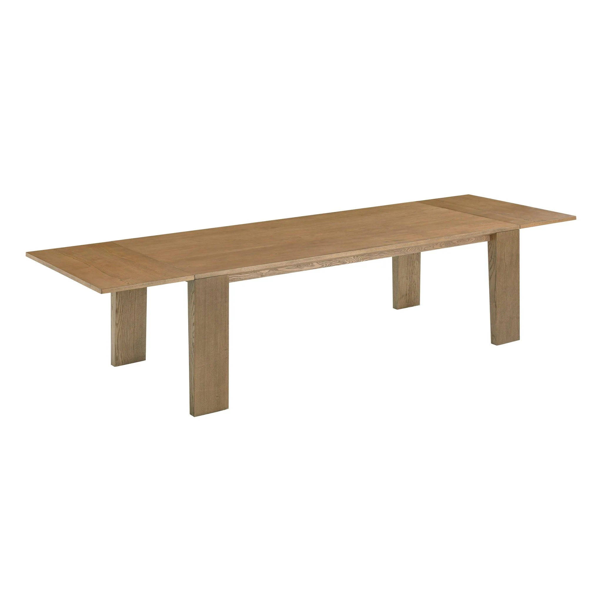 Polly Natural Ash Extendable Rectangular Dining Table - Image 3