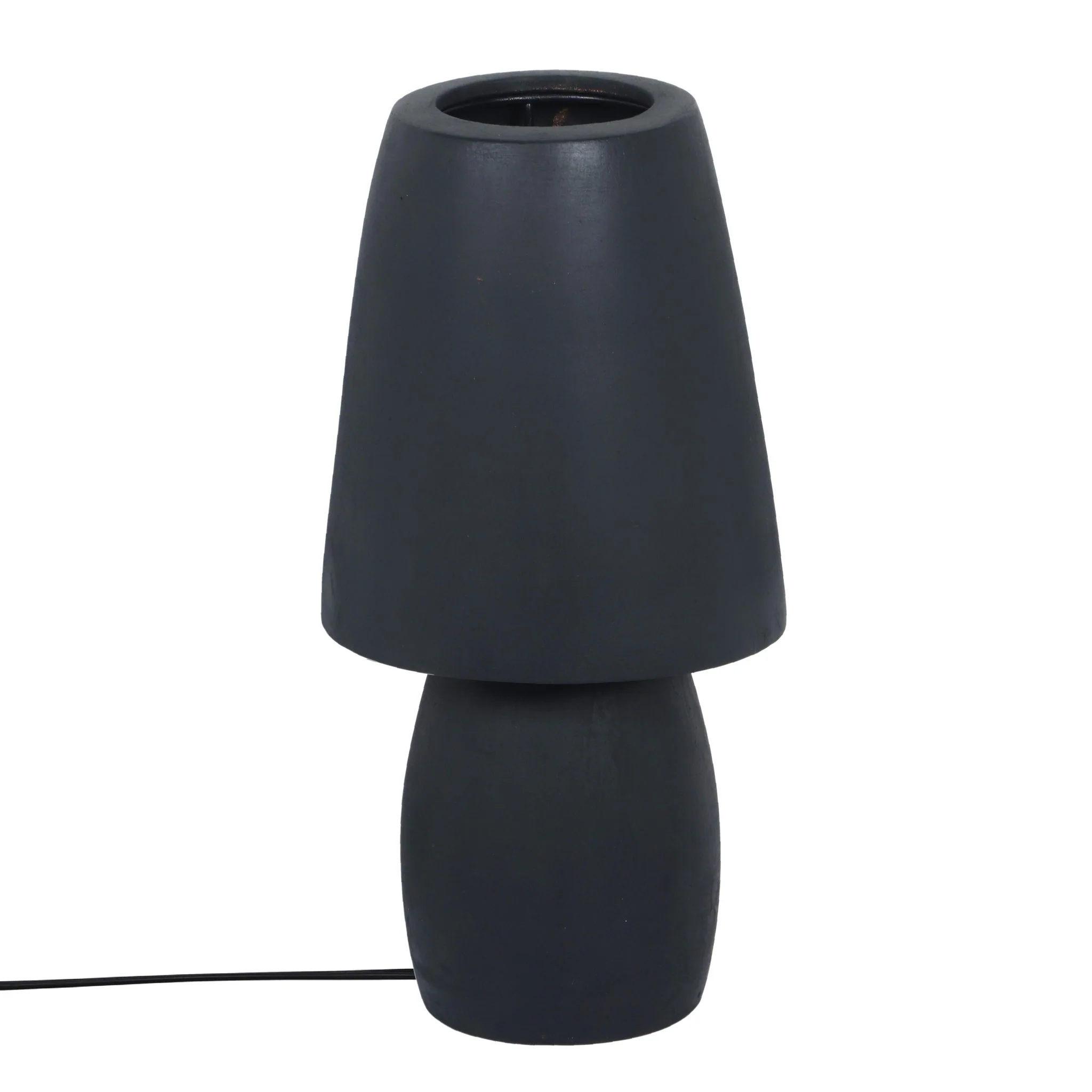 Porcini Blue Terracotta Table Lamp - Image 3