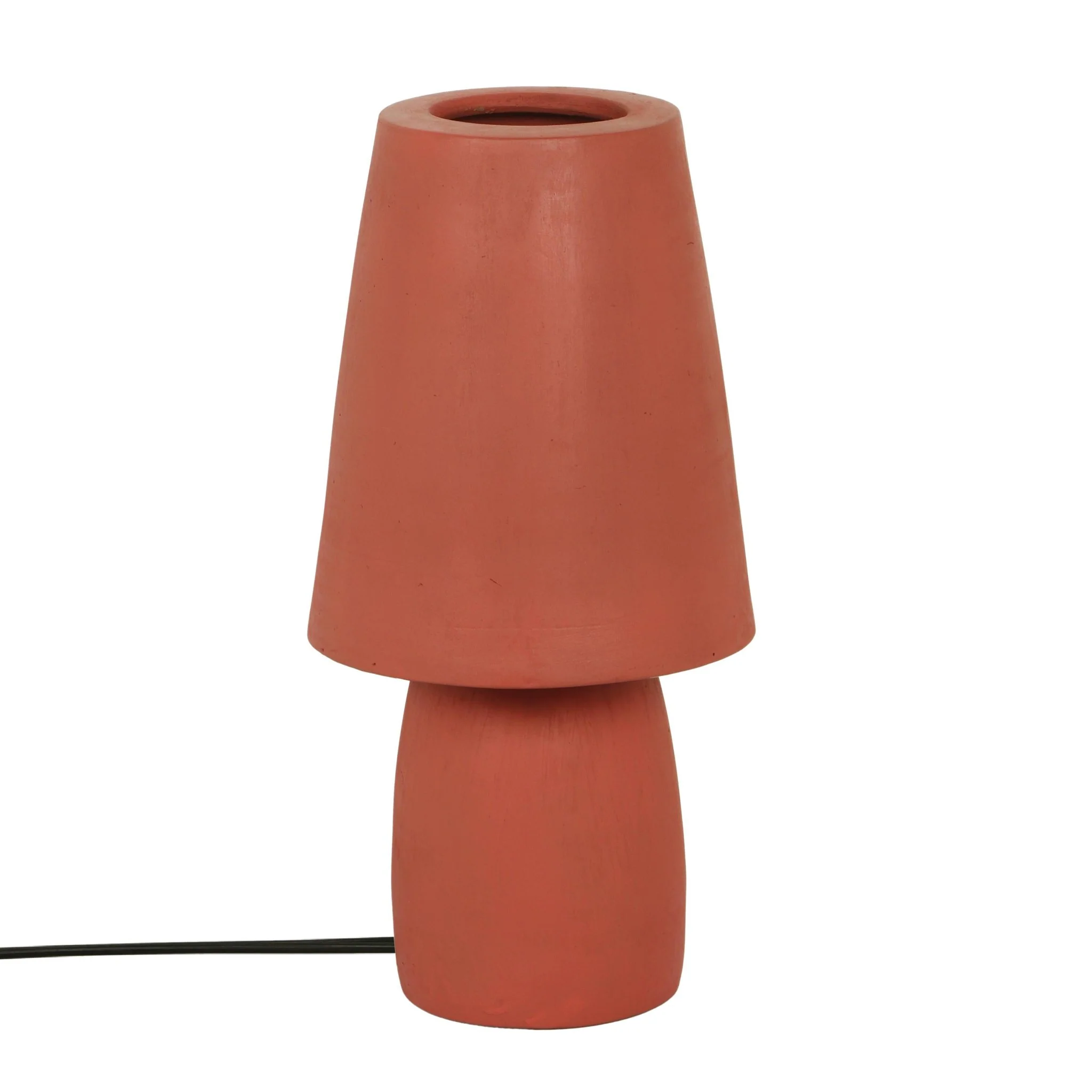Porcini Red Terracotta Table Lamp - Image 3