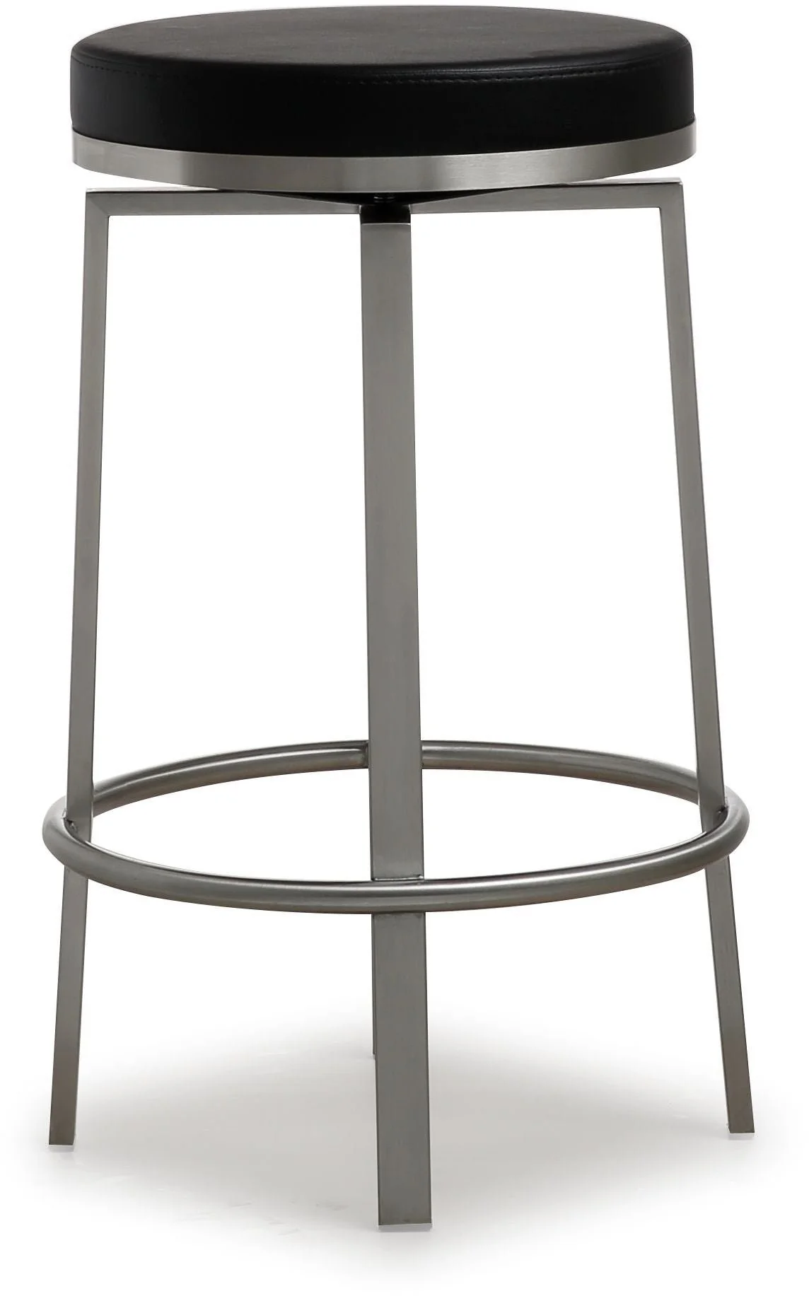 Pratt Black Swivel Counter Stool - Set of 2 - Image 4