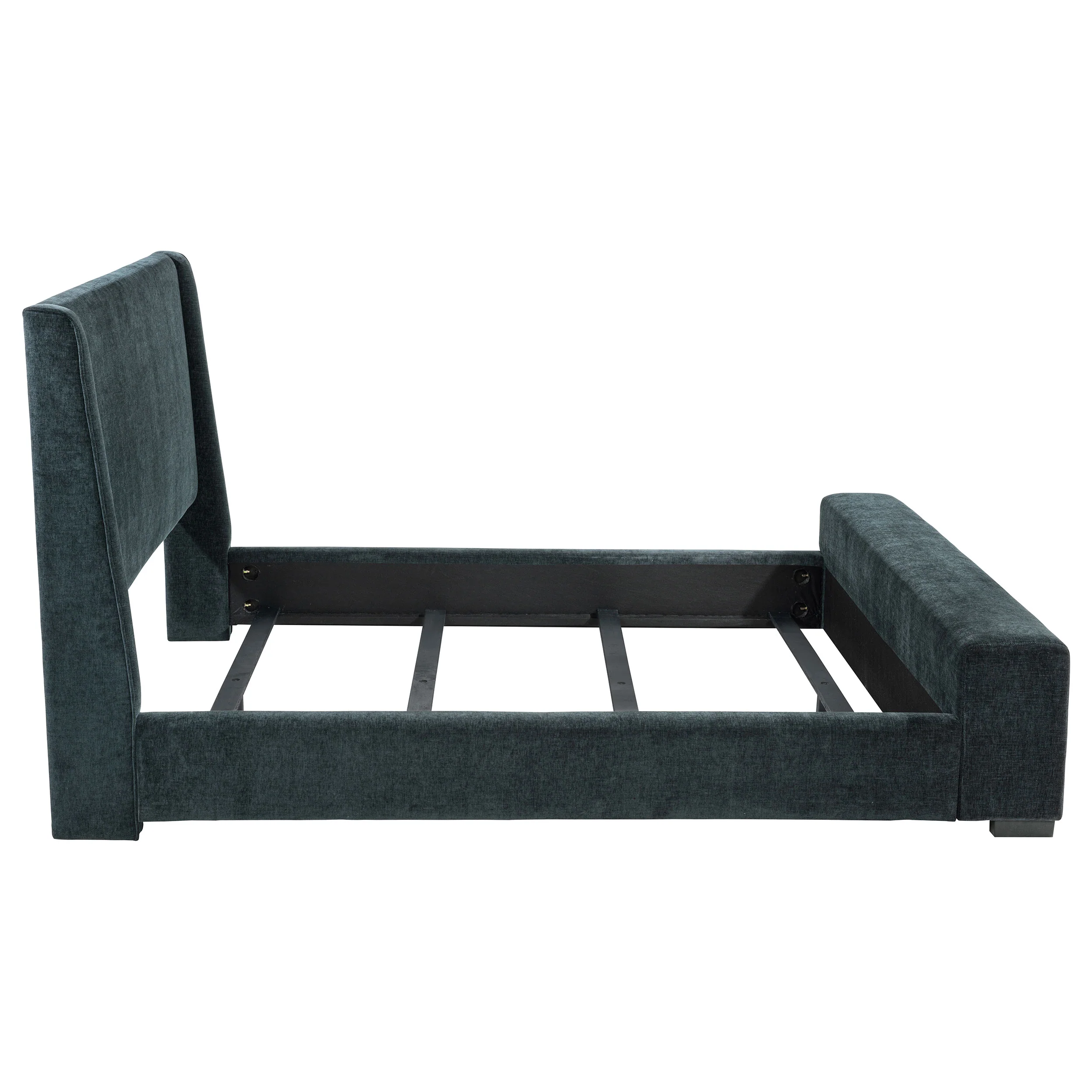 Preston Wingback Bed with Flame Visualizer and Bluetooth Speaker - Image 18