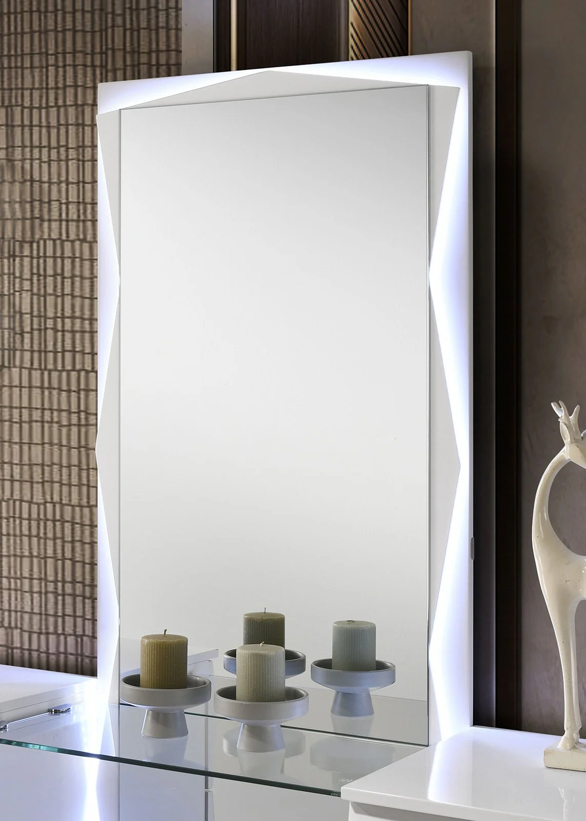 Prisma Vanity [No Stool], White - Image 3