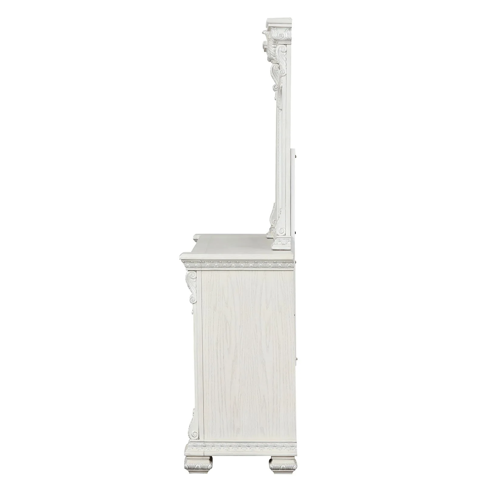 Promenade Dresser w/Jewelry Box, Wire Brushed White - Image 7