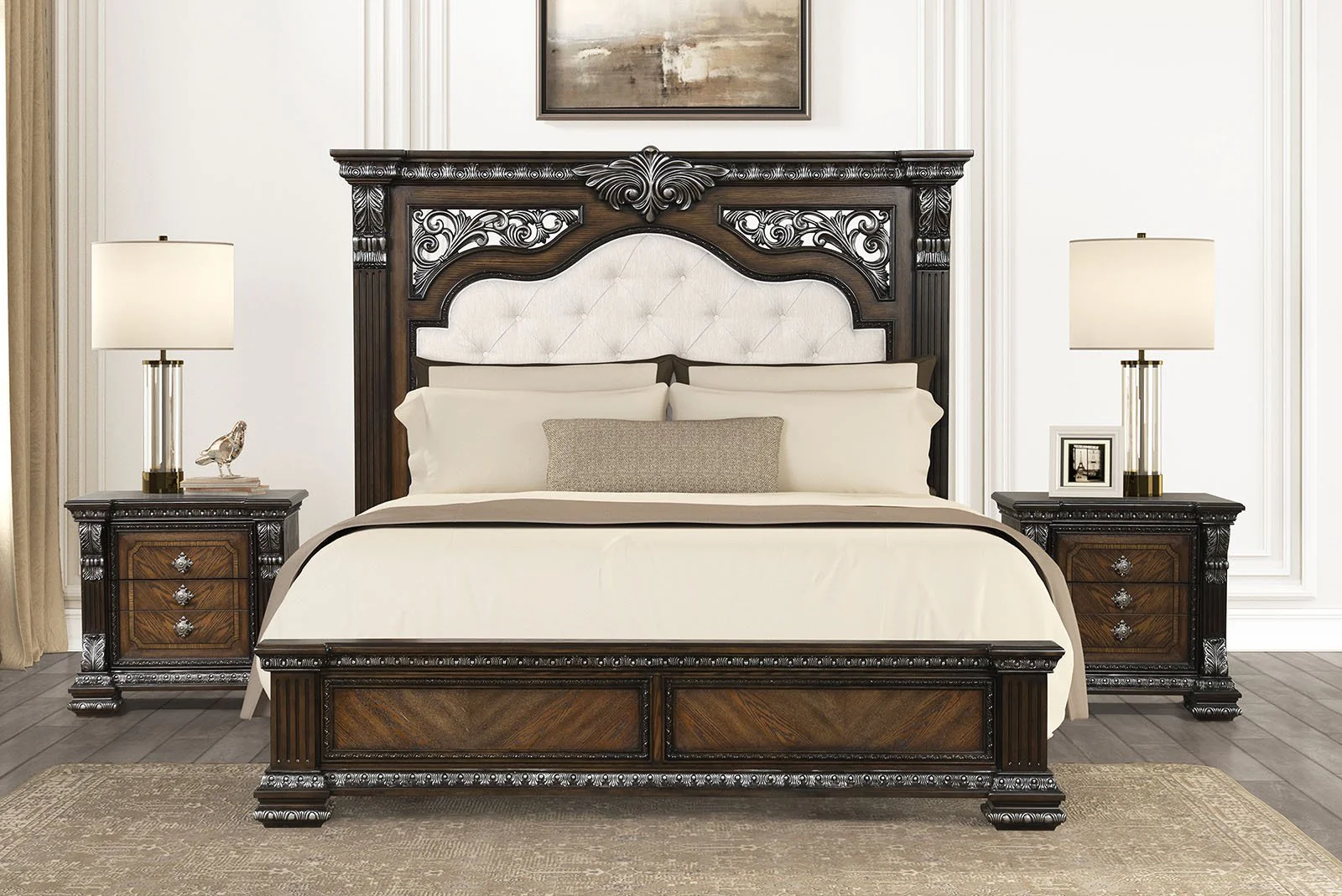 Promenade Queen Bed, Espresso - Image 2
