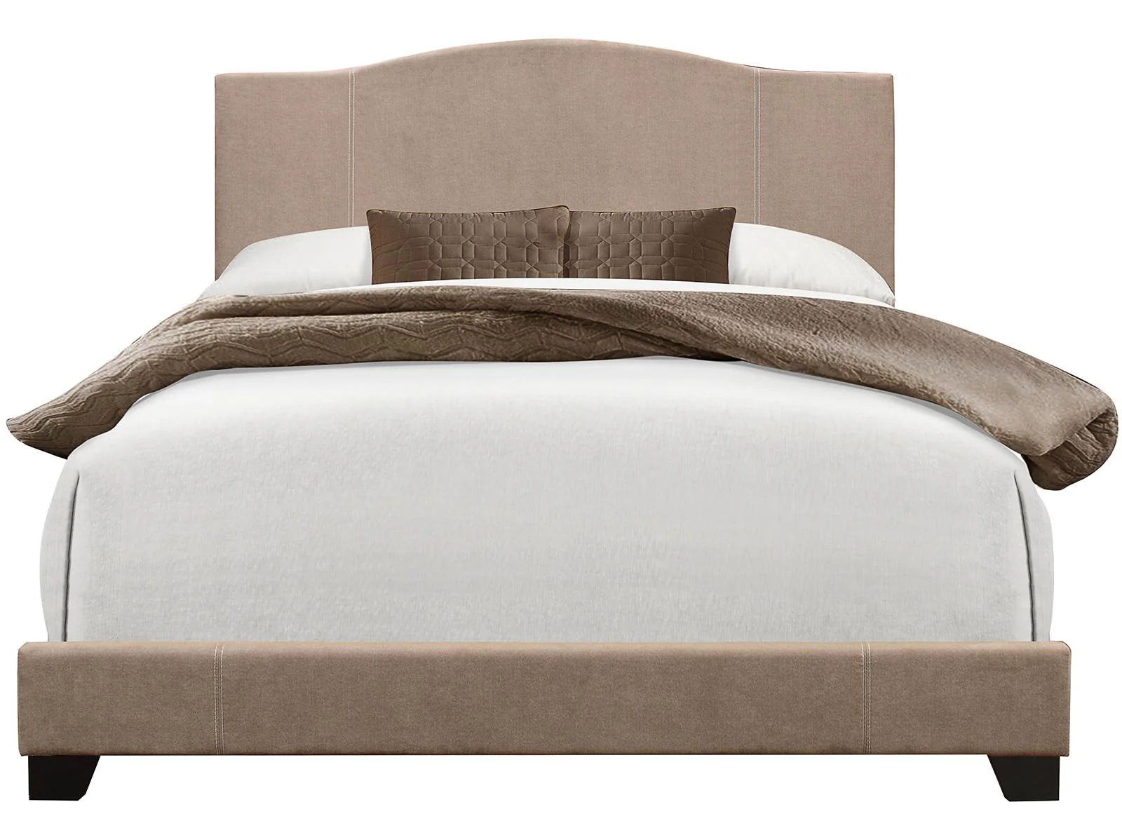 Pulaski ACH All-In-One King Channeled Bed in White - Image 2