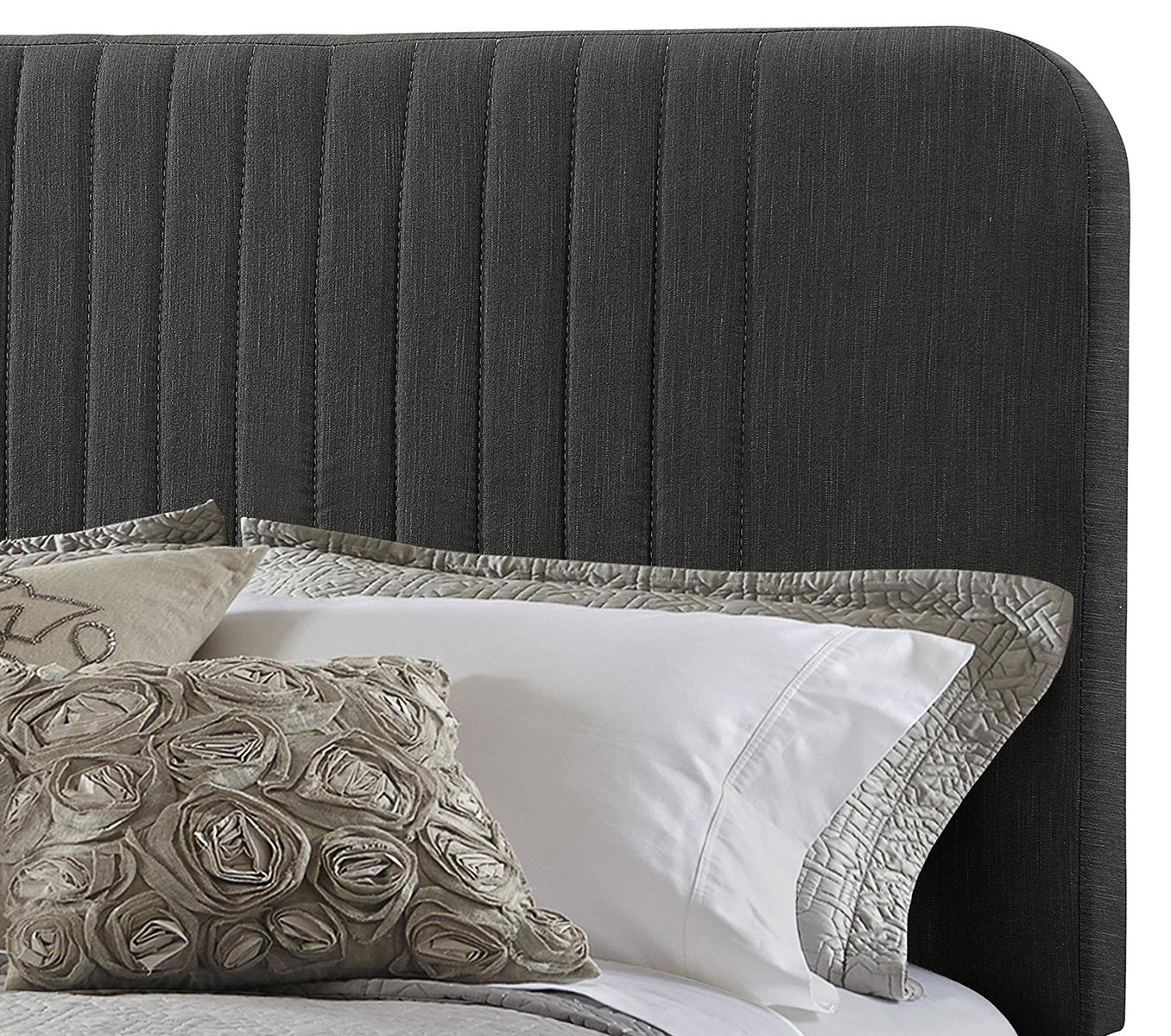 Pulaski ACH All-In-One Queen Channeled Bed in Grey - Image 4