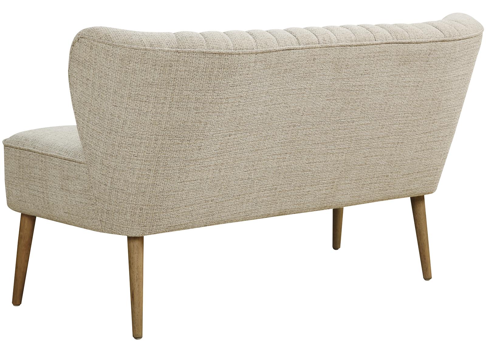 Pulaski ACH Vertically Channeled Settee in White - Image 5
