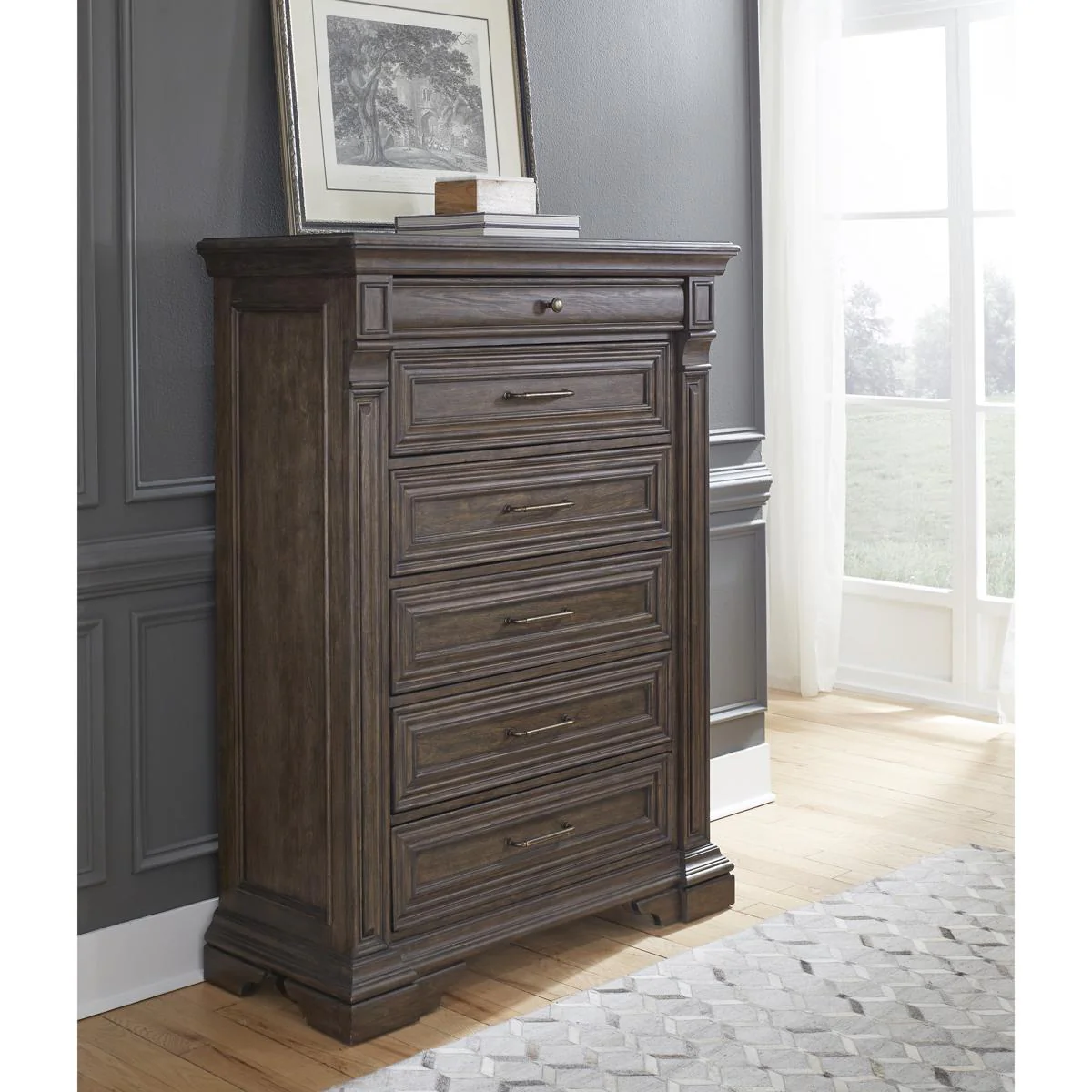 Pulaski Bedford Heights Chest in Estate Brown - Image 4