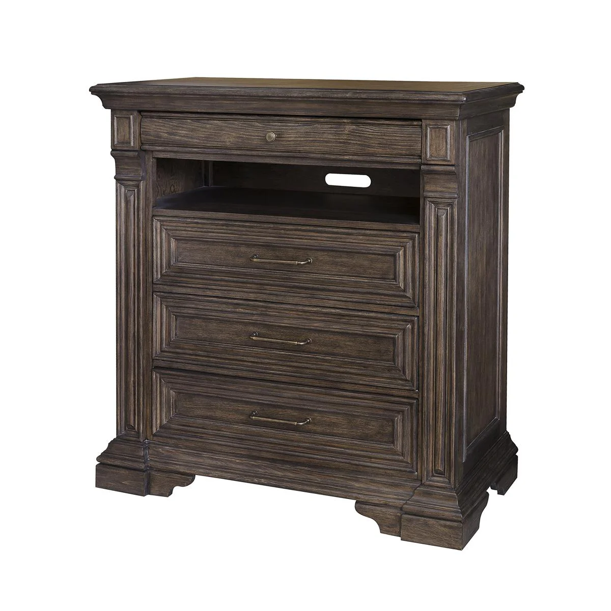 Pulaski Bedford Heights Media Chest in Estate Brown - Image 4