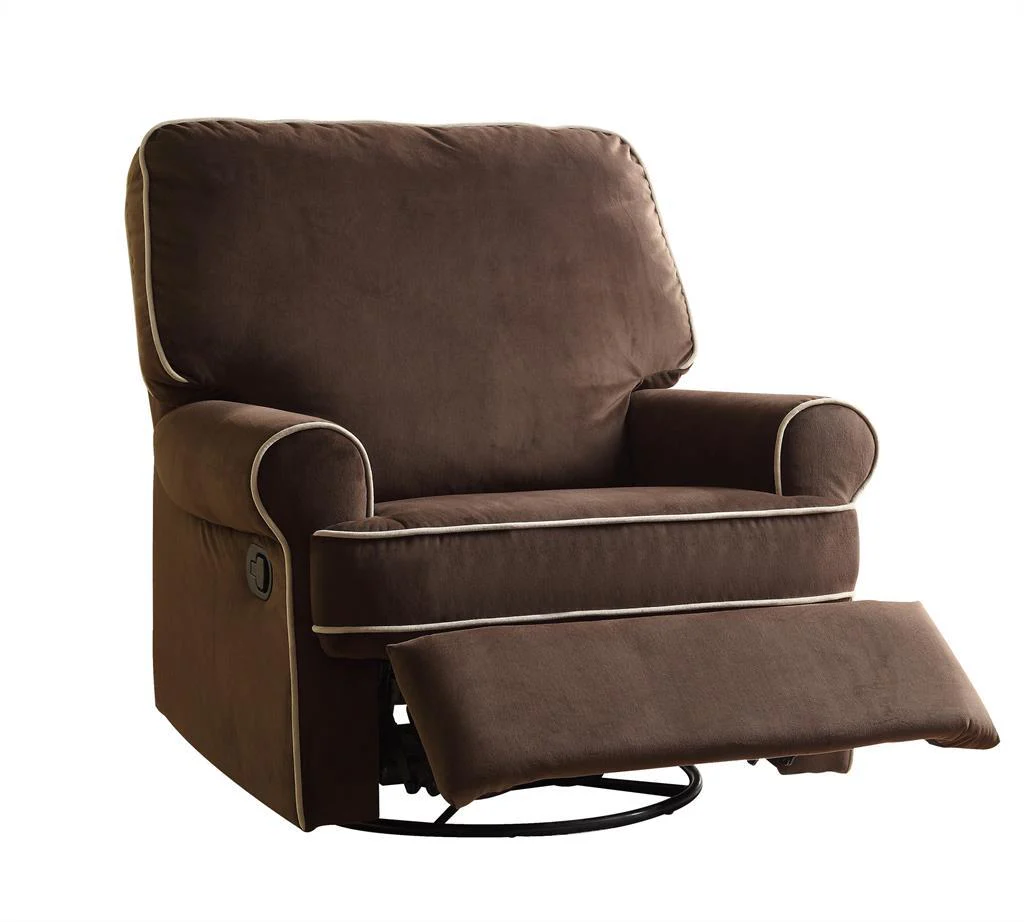Pulaski Birch Hill Swivel/Glider Recliner - Stella Cofee Doe Piping - Image 3