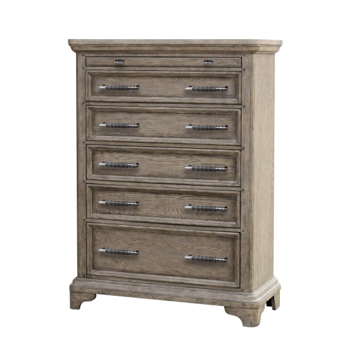 Pulaski Bristol Drawer Chest in Elm Brown - Image 3