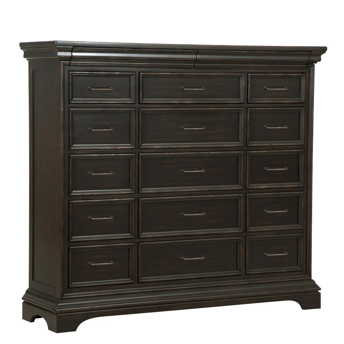 Pulaski Caldwell Master Chest in Dark Wood - Image 2
