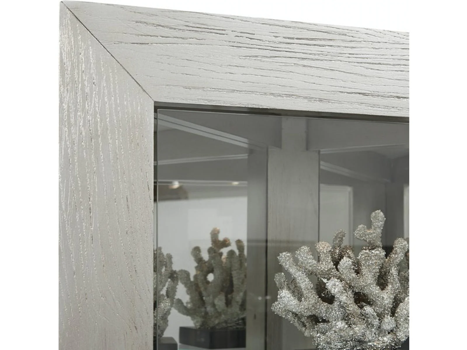 Pulaski Corner Curio in Weathered Gray - Image 2