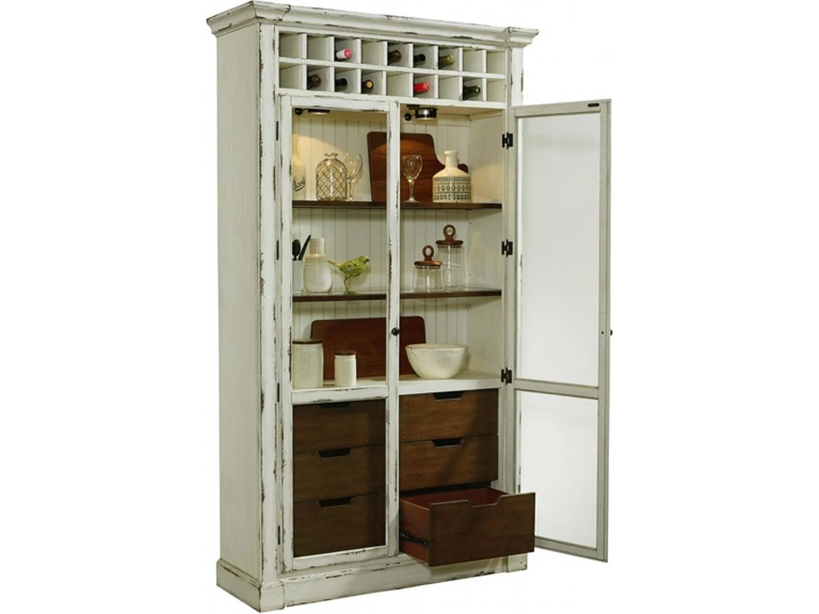 Pulaski Curio in White - Image 2