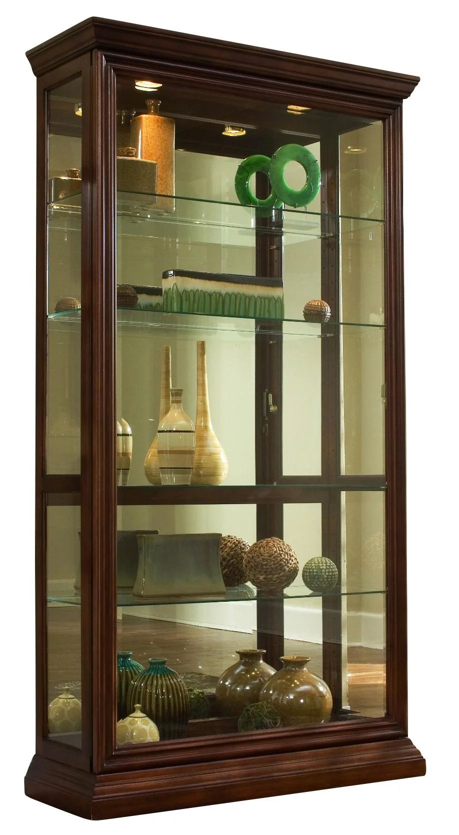 Pulaski Eden House 2 Way Sliding Door Curio - Image 3