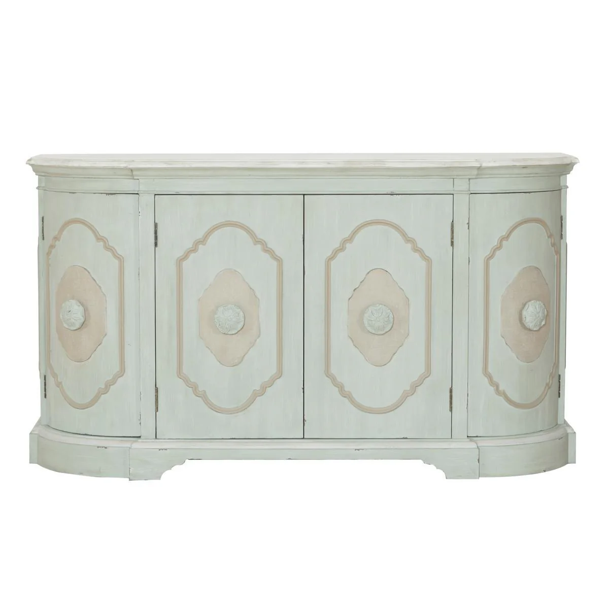 Pulaski Framed Four Door Tri-Tone Wine Sideboard - Image 2
