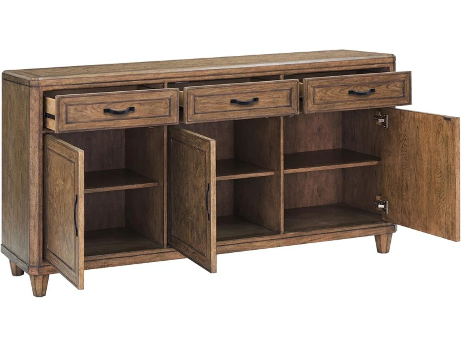 Pulaski Furniture Anthology Buffet in Medium Wood - Image 3