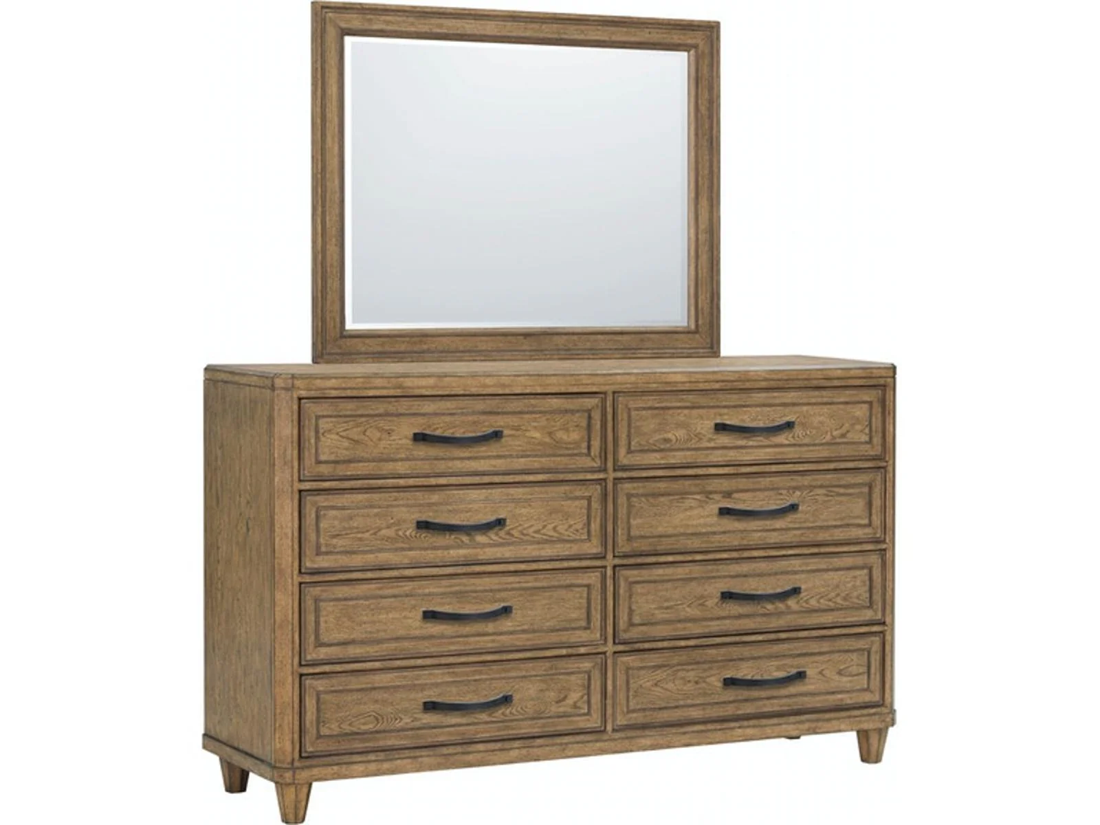 Pulaski Furniture Anthology Landscape Mirror in Medium Wood - Image 3