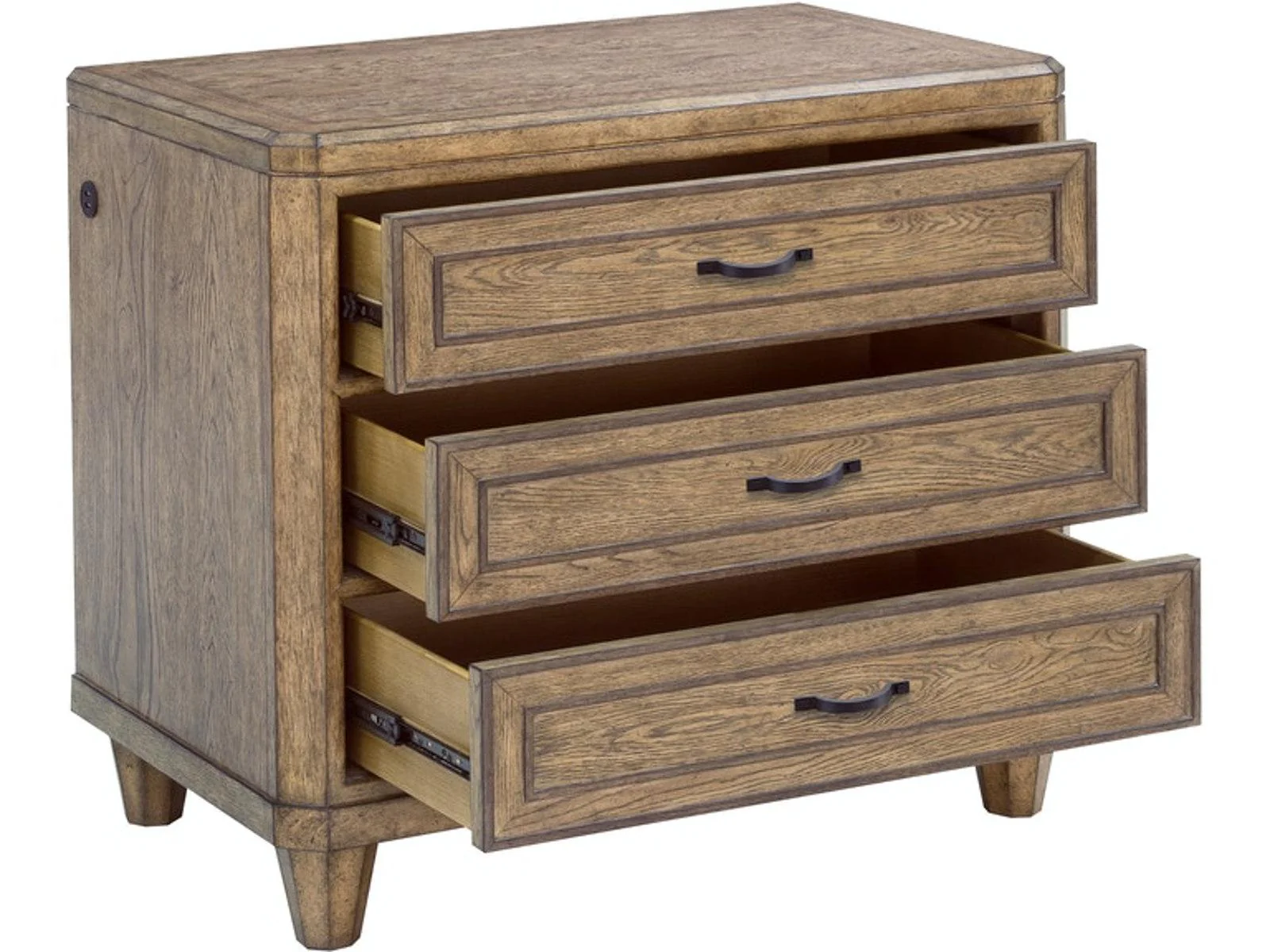 Pulaski Furniture Anthology Nightstand in Medium Wood - Image 3