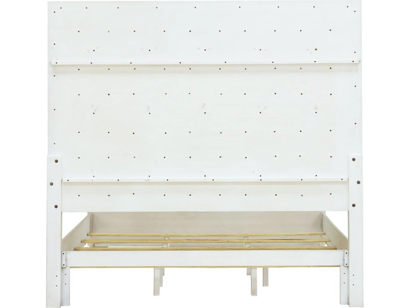 Pulaski Furniture Camila King Upholstered Bed in Light Wood - Image 3