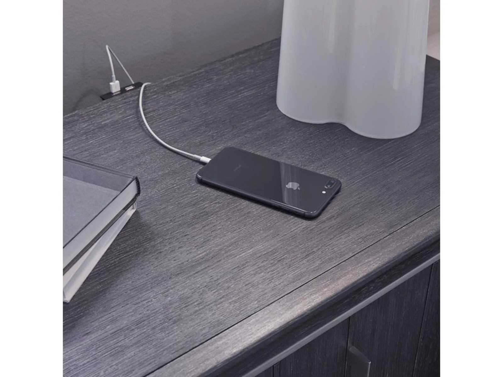 Pulaski Furniture Echo Nightstand in Galaxy Black - Image 4