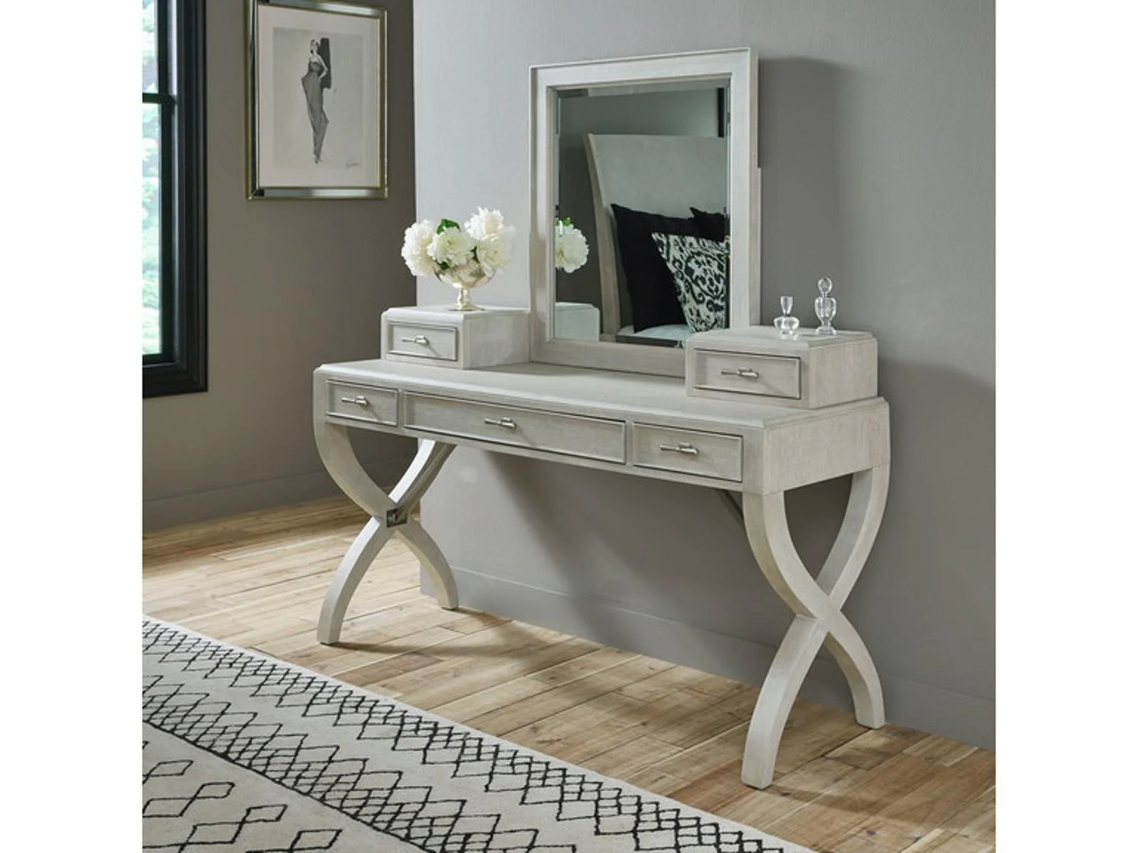 Pulaski Furniture Lex Street Vanity in White - Image 4