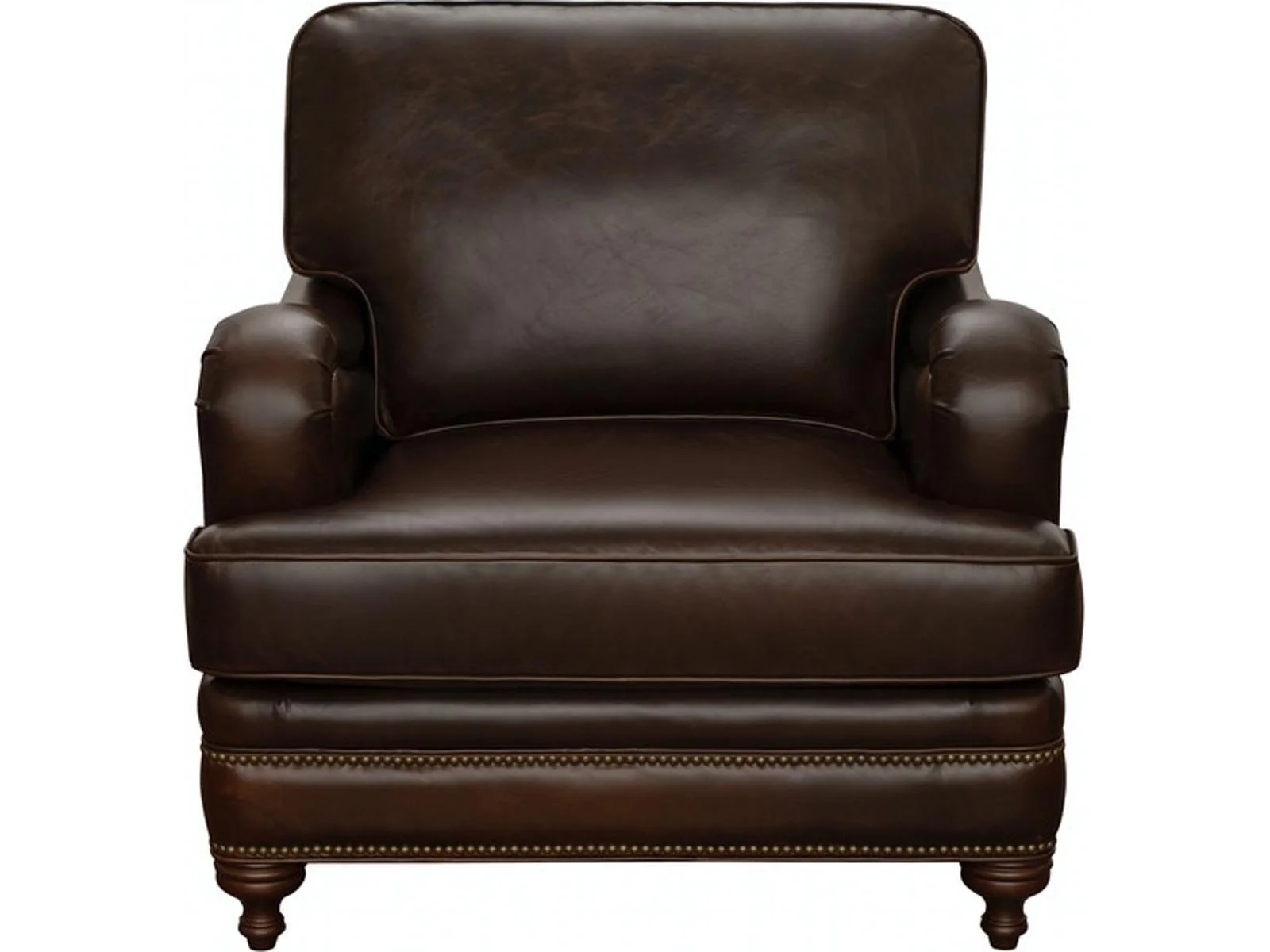 Pulaski Furniture Oliver Stationary Chair in Dark Wood - Image 2