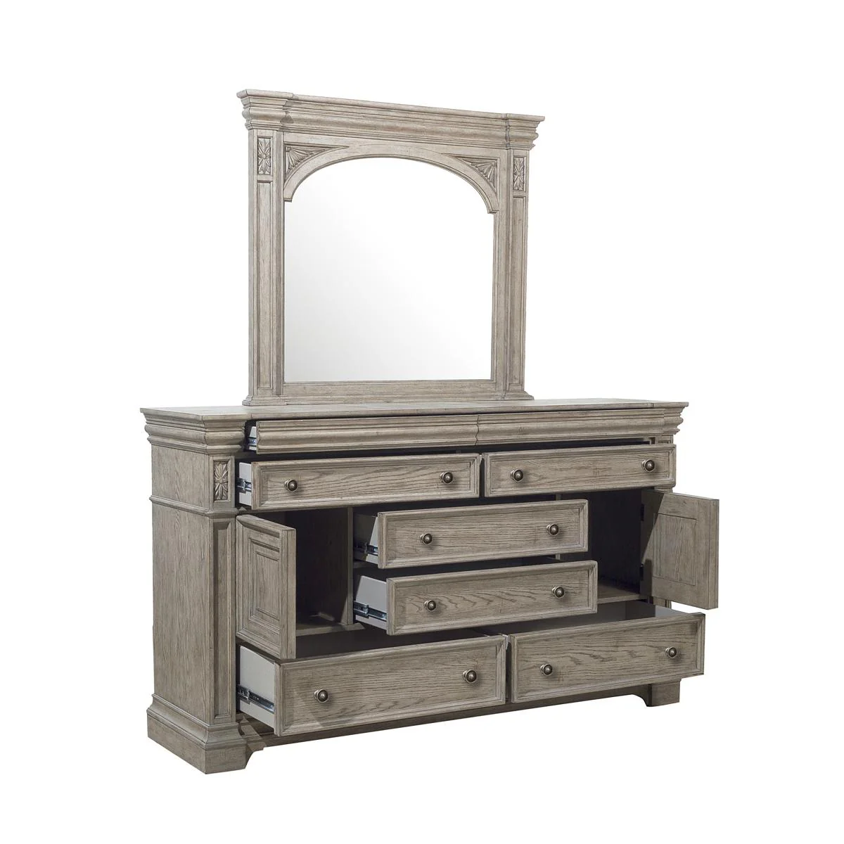 Pulaski Kingsbury Mirror in Gray - Image 4