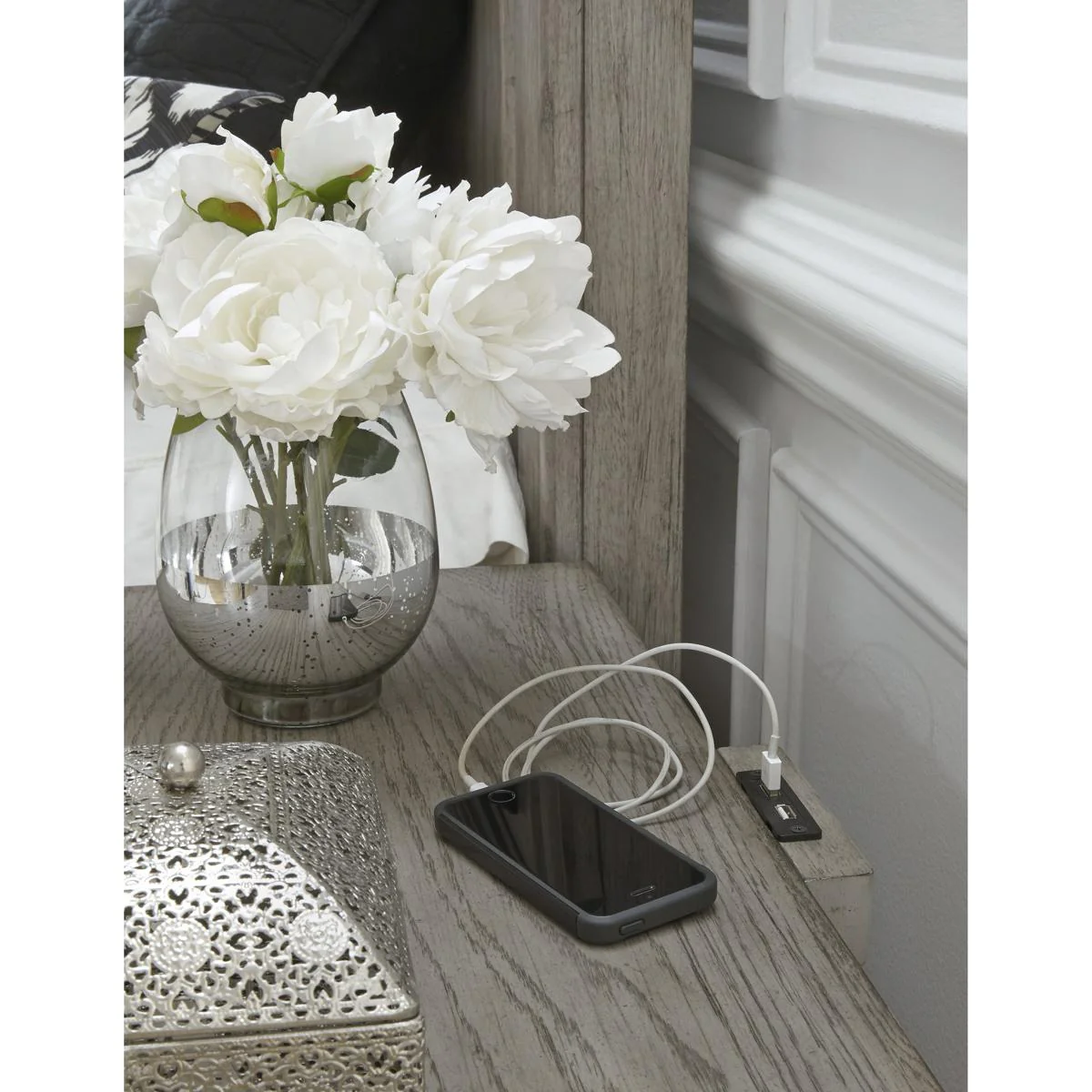 Pulaski Madison Ridge Nightstand in Heritage Taupe P091140 - Image 4