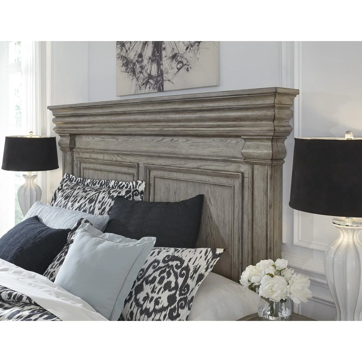 Pulaski Madison Ridge Queen Panel Bed in Heritage Taupe������P091-BR-K1 - Image 3