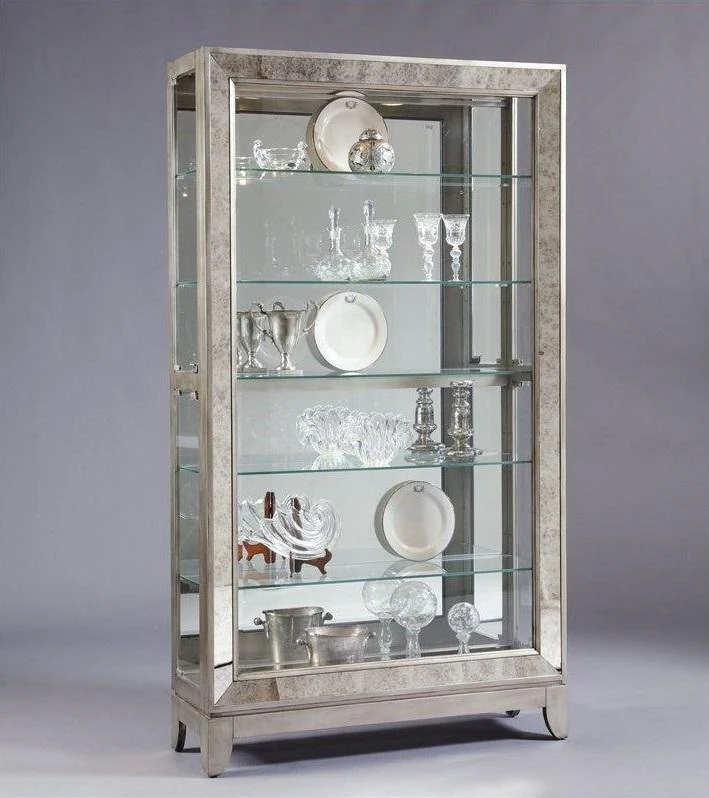Pulaski Side Entry Curio in Platinum - Image 2